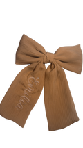 Embroidered Name Hair Bows